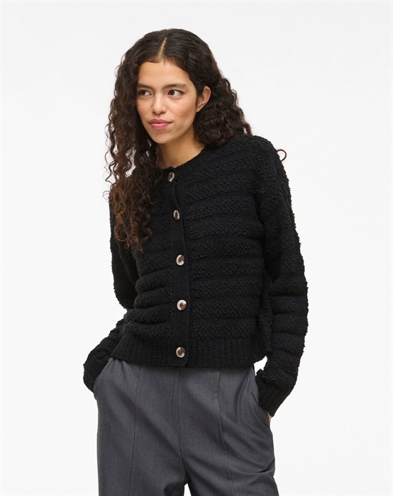 VITilla O-Neck Cardigan Strik